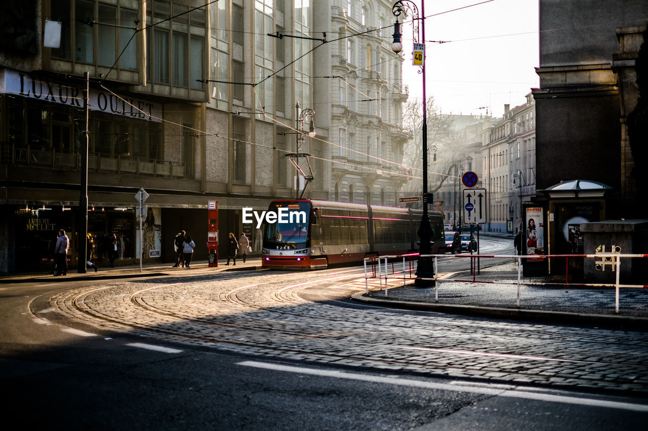 VIEW OF CITY STREET