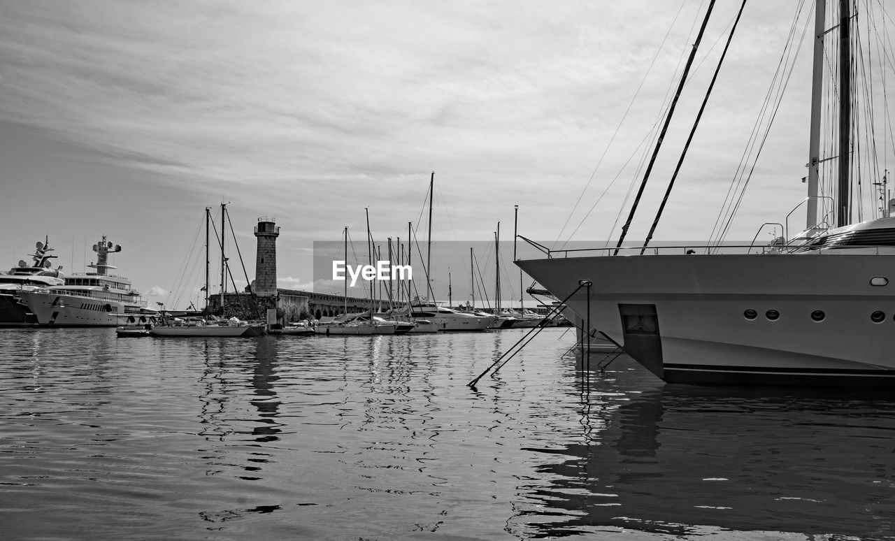 BOATS IN MARINA