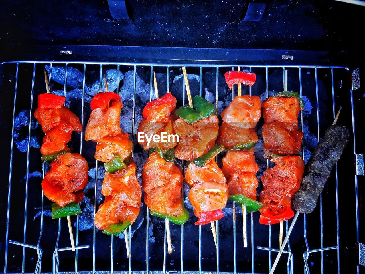 VEGETABLES ON BARBECUE