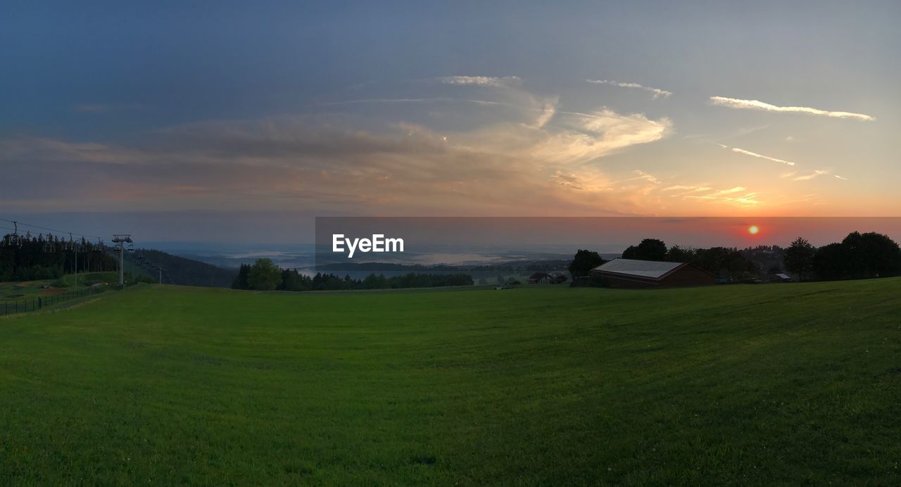 SCENIC VIEW OF SUNSET