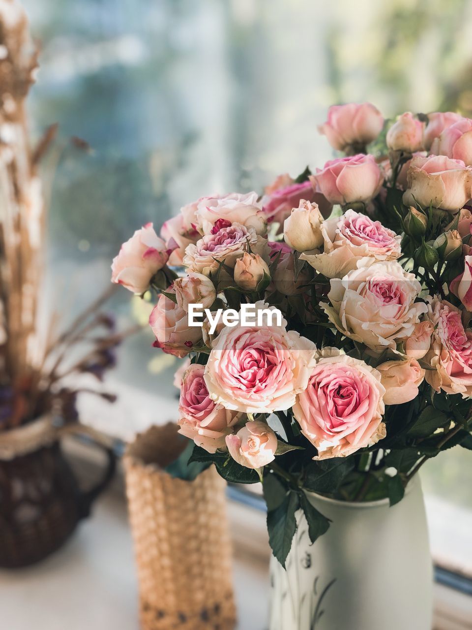 Close-up of rose bouquet