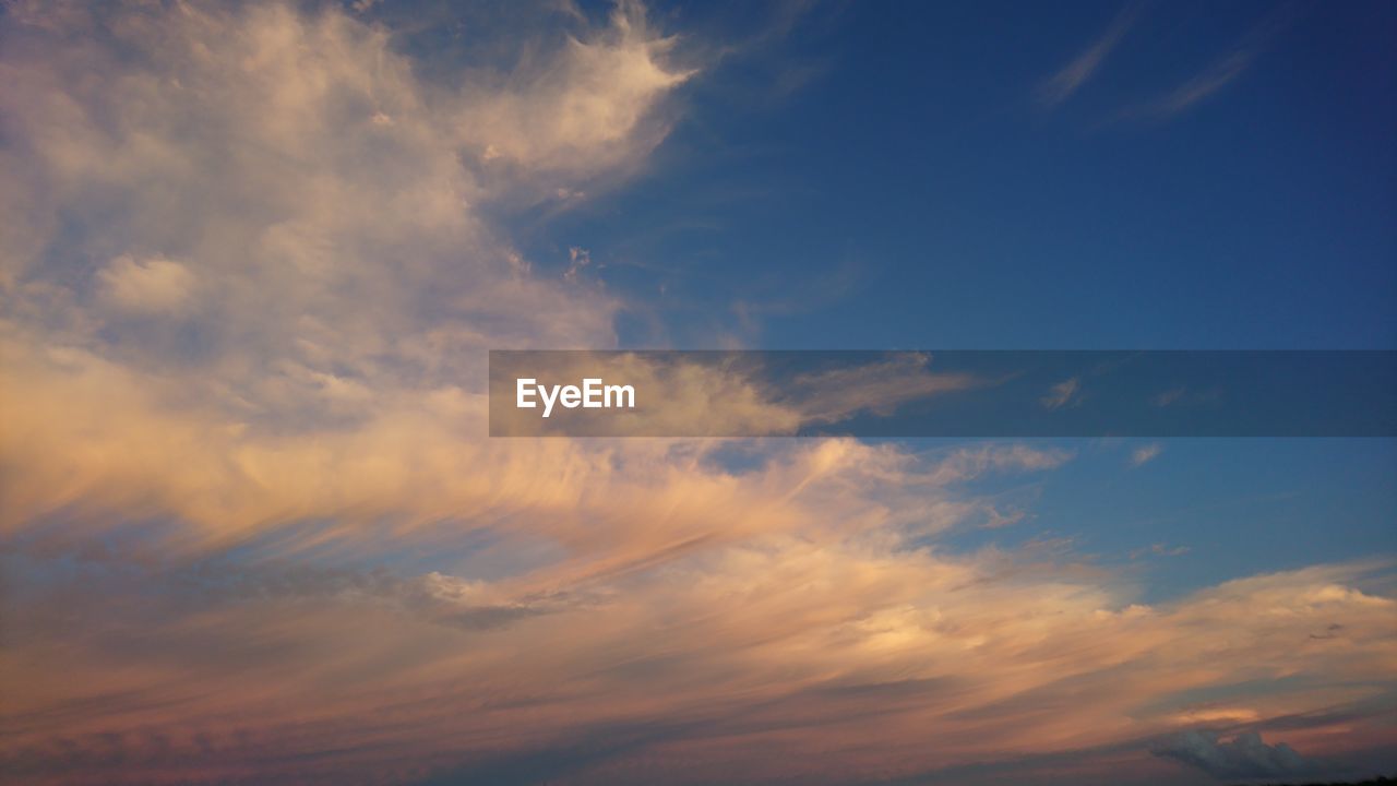 LOW ANGLE VIEW OF CLOUDS IN SKY