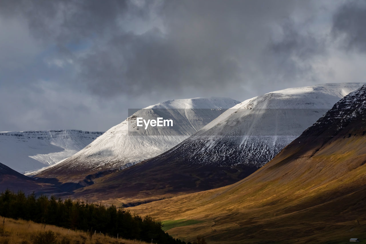 Islands berglandschaft, iceland's mountain landscape