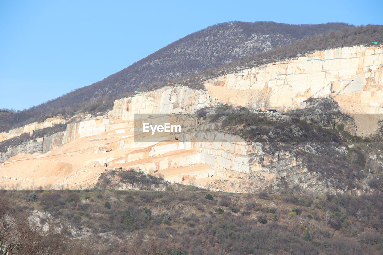 VIEW OF ROCK FORMATION