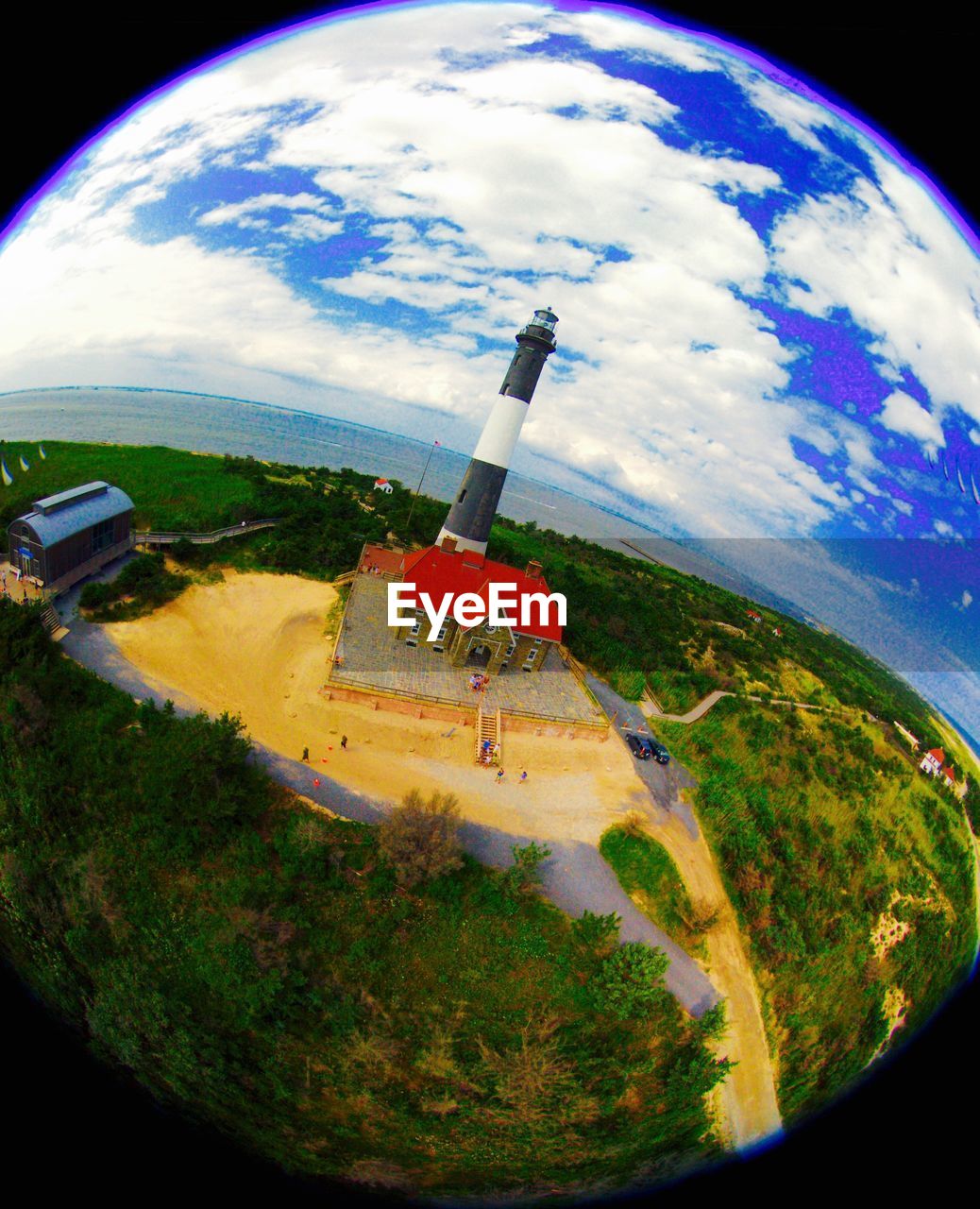 AERIAL VIEW OF LANDSCAPE AGAINST SKY