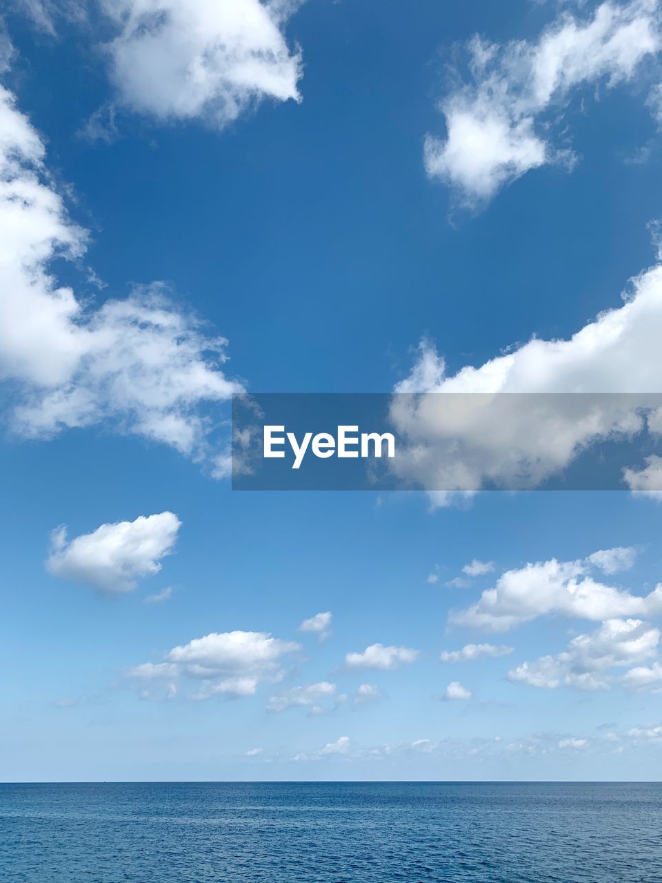 Clouds over the ocean