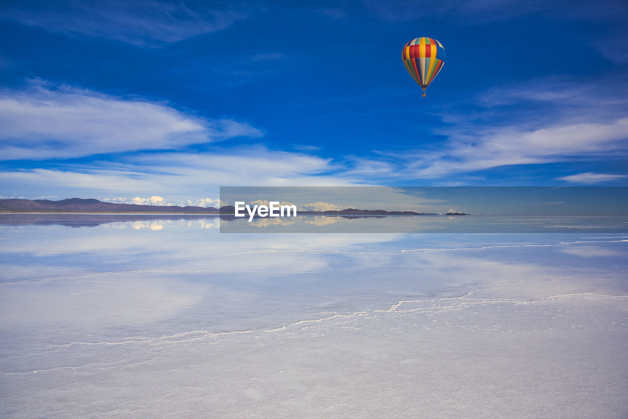 A superb view of uyuni salt lake