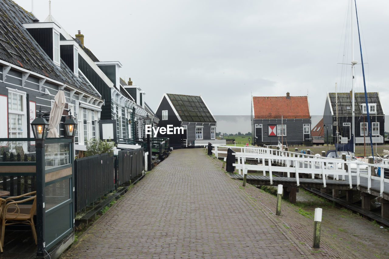 VIEW OF RESIDENTIAL BUILDINGS AGAINST SKY