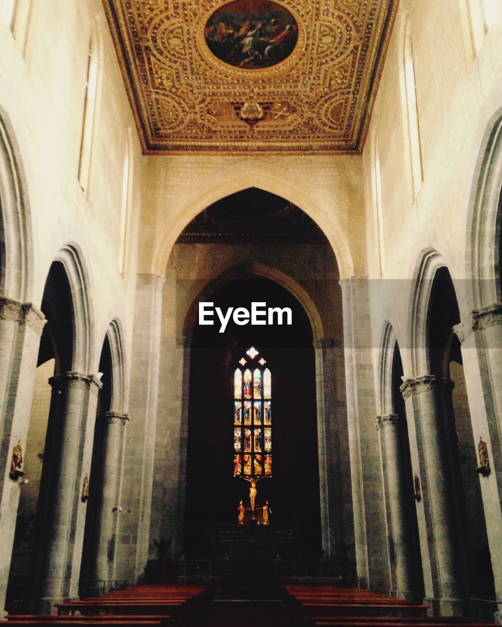 LOW ANGLE VIEW OF CATHEDRAL IN TEMPLE