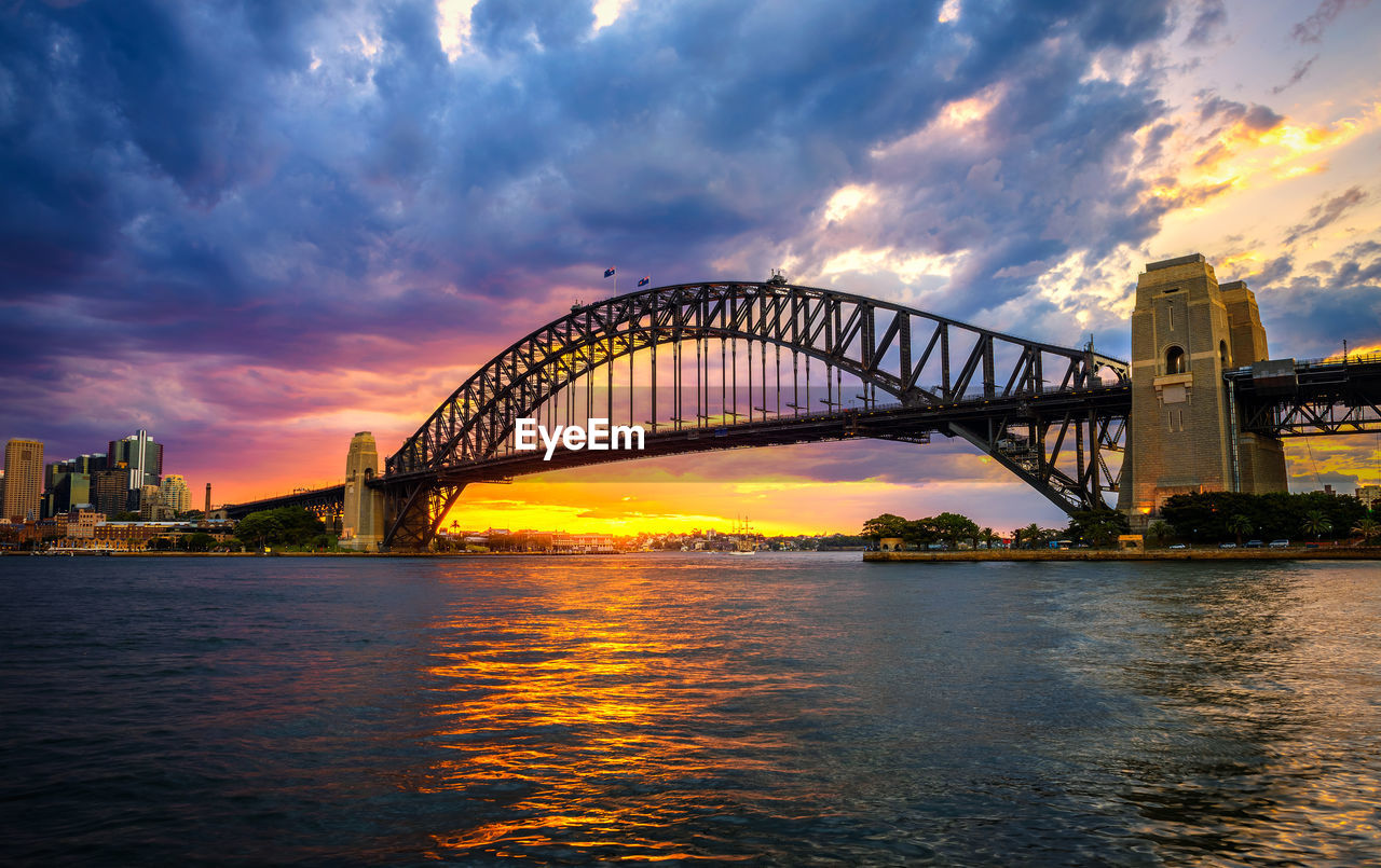 VIEW OF BRIDGE OVER RIVER