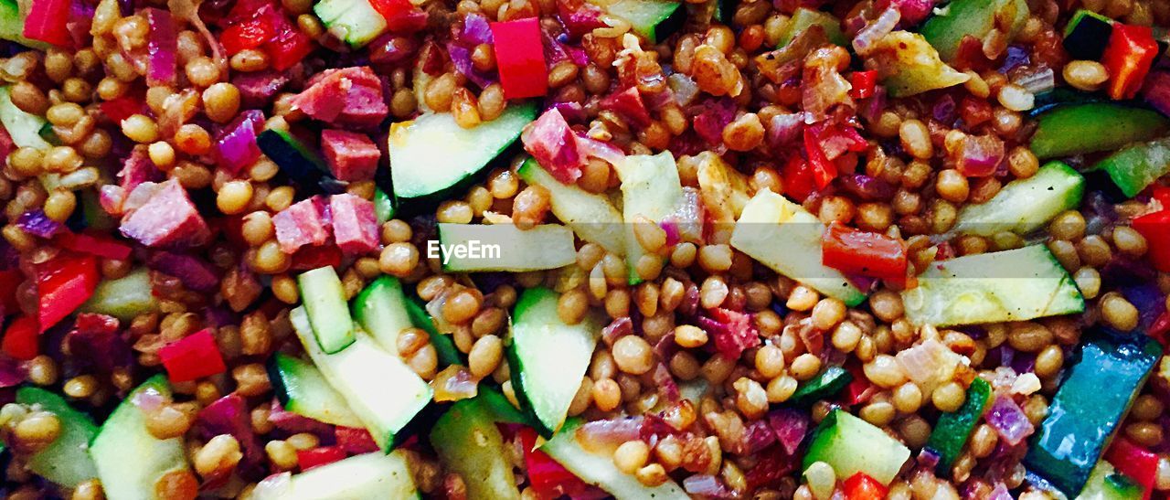 Detail shot of food