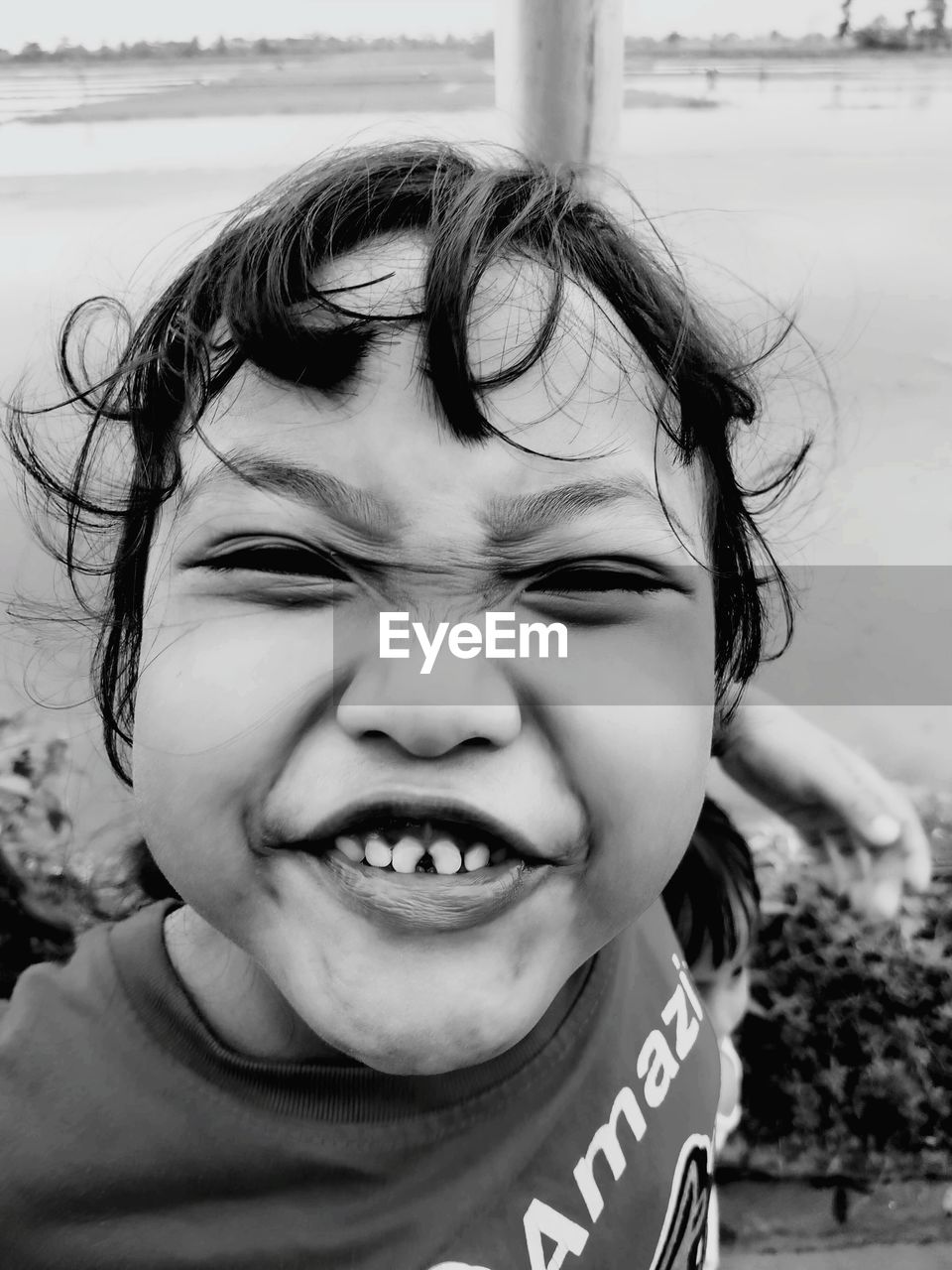 Portrait of smiling boy