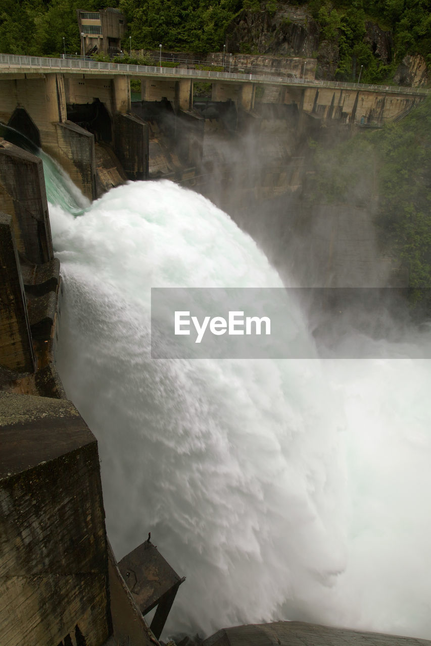 VIEW OF WATERFALL