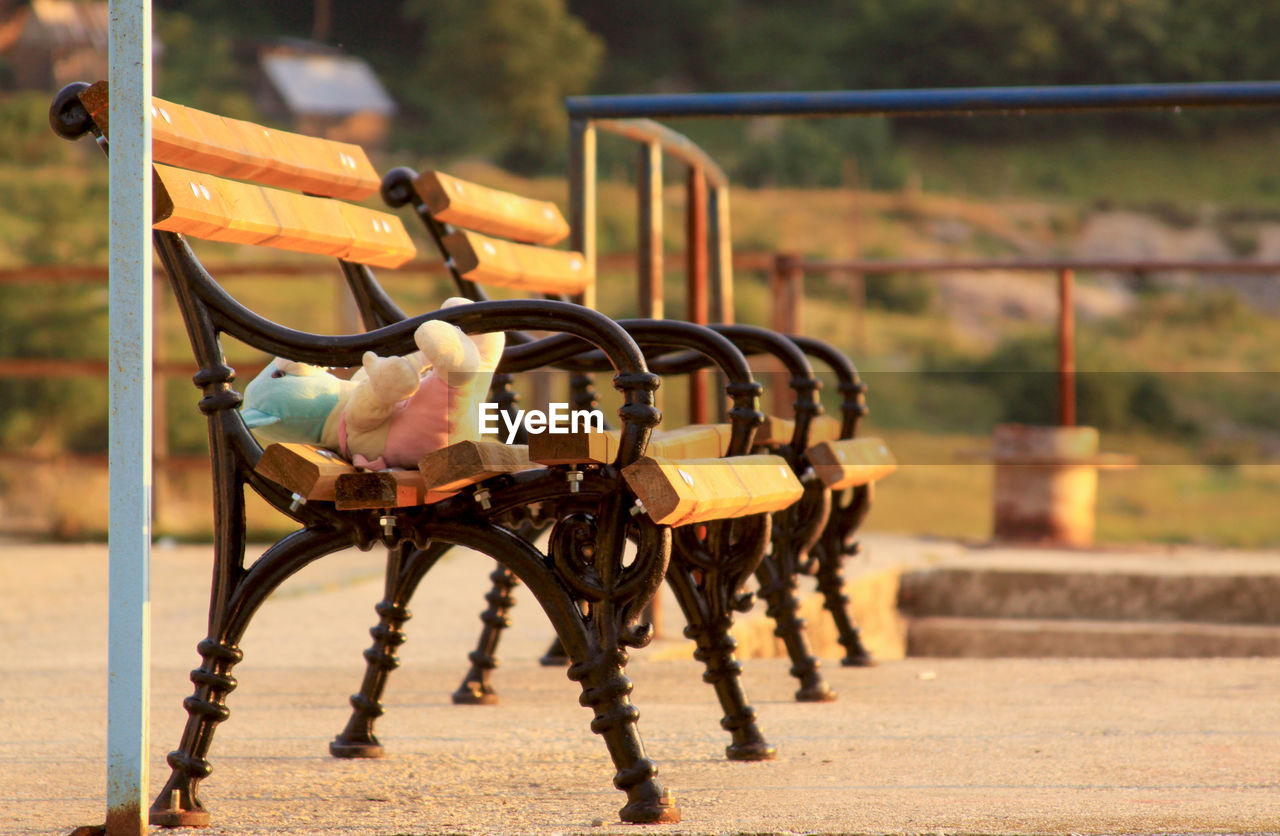 CLOSE-UP OF BICYCLES