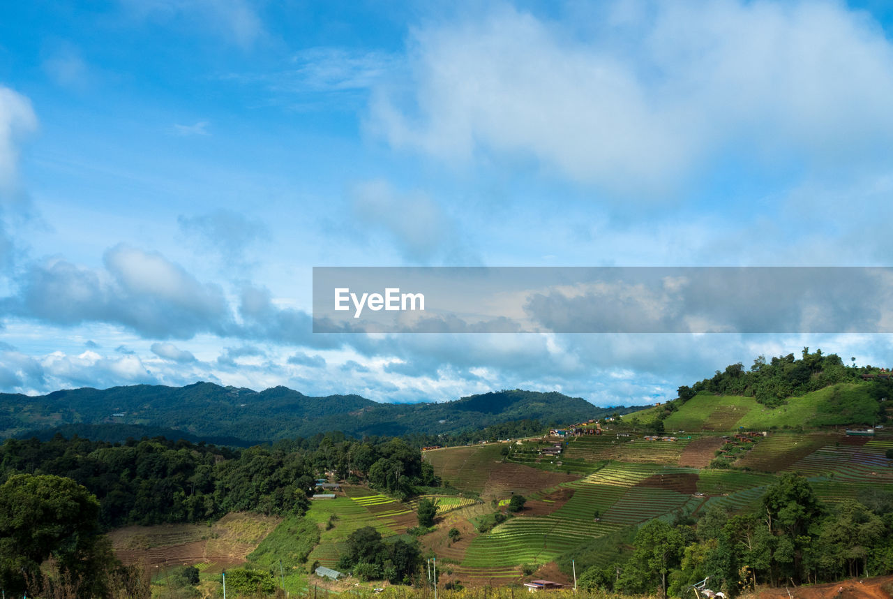 IDYLLIC SHOT OF LANDSCAPE AGAINST SKY