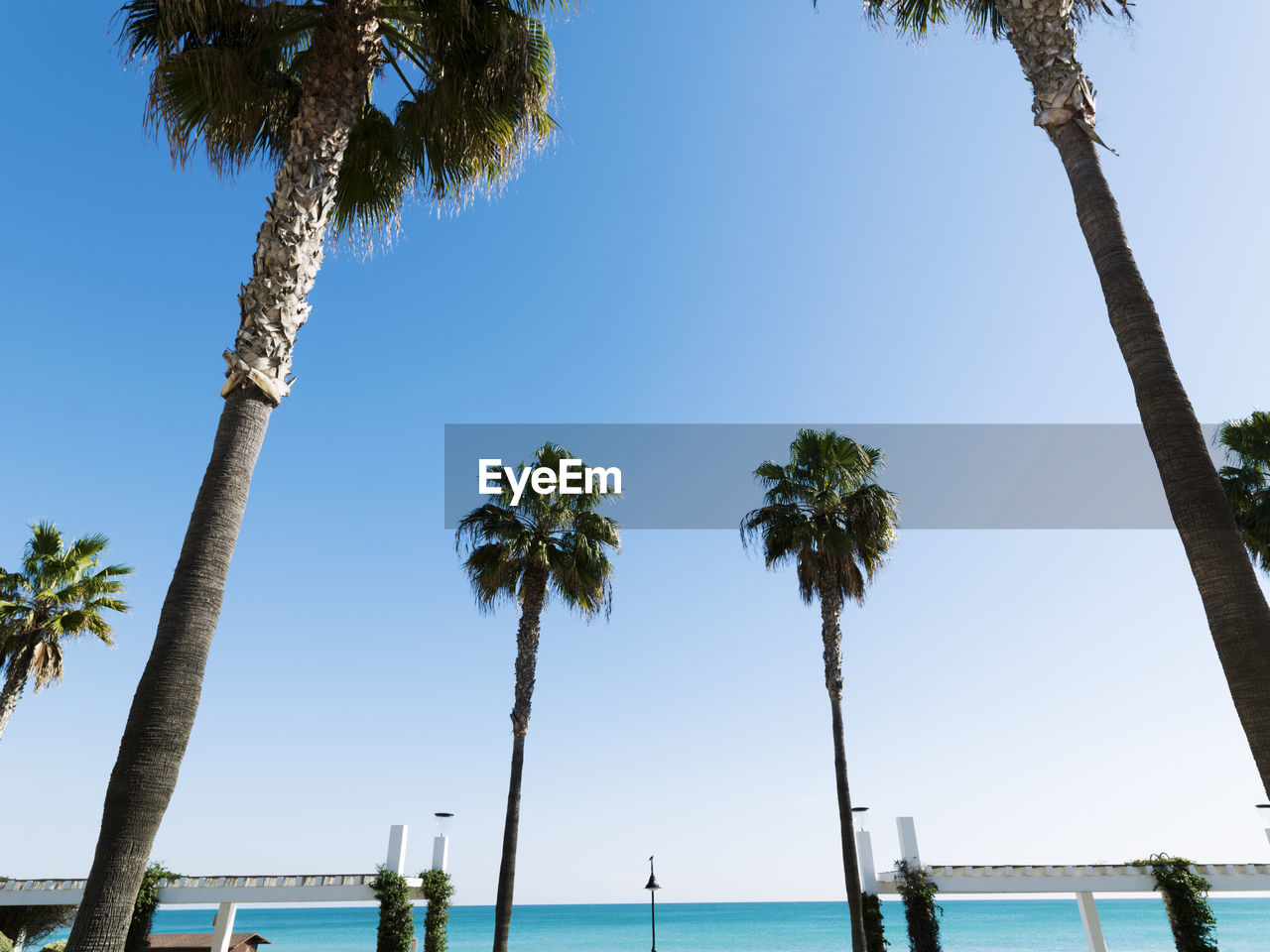 Promenade of torremolinos, malaga, spain