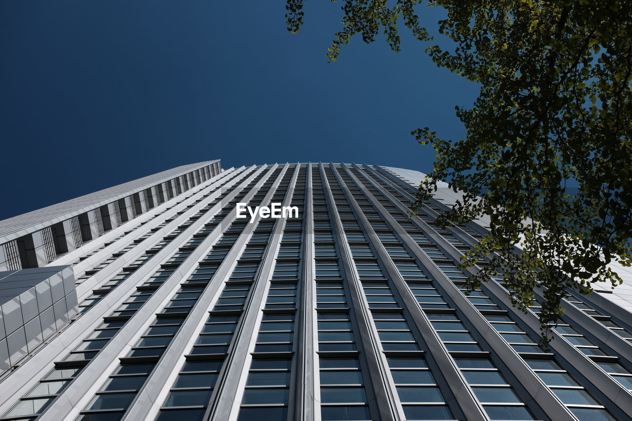 Low angle view of modern building