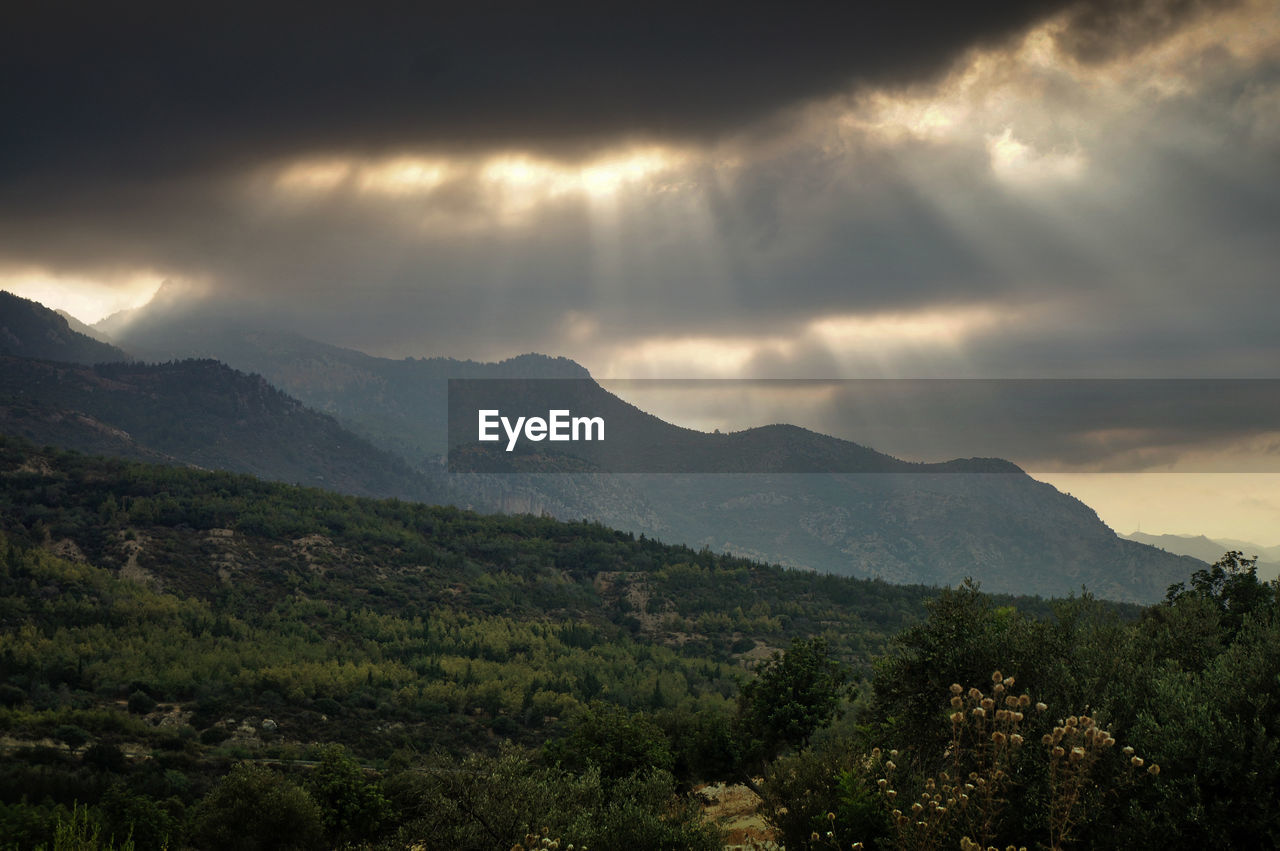 Cyprus Kyrenia Mountains Sunrays Beauty In Nature Besparmak Dusk Landscape Mountain Nature No People North Cyprus Outdoors Scenery Scenics Sky Sunset Tranquility Capture Tomorrow
