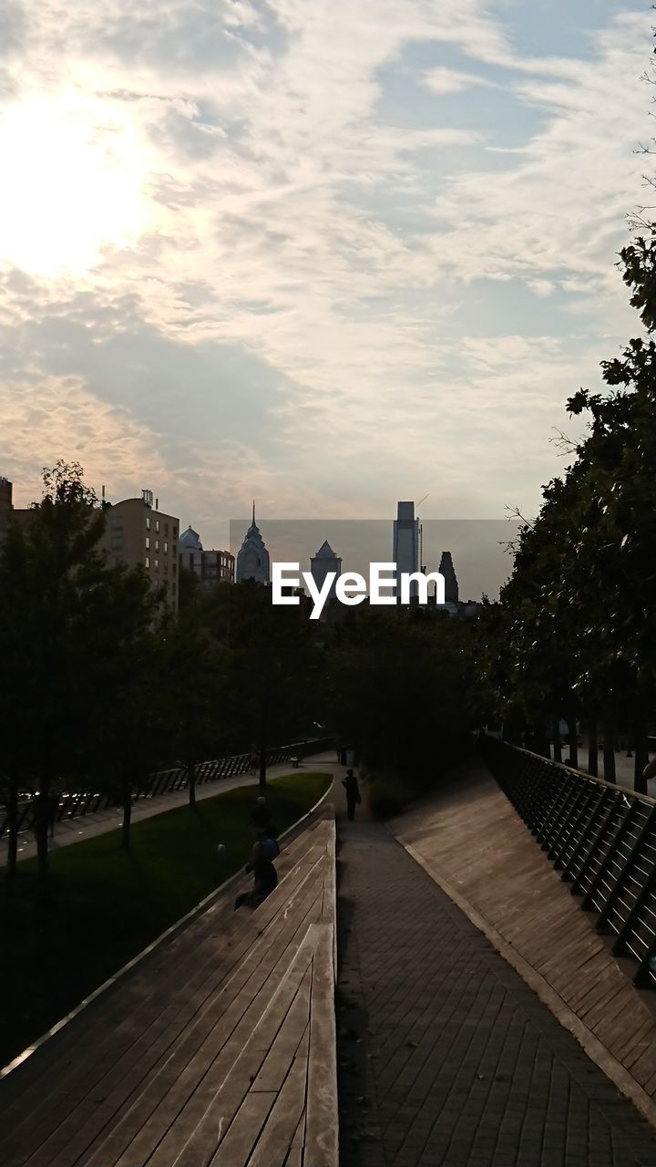 CITYSCAPE AGAINST SKY DURING SUNSET