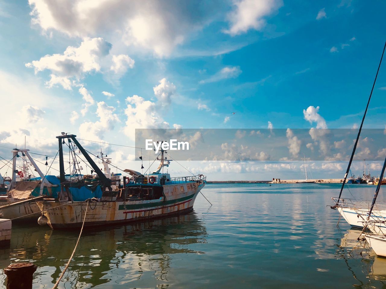 BOATS IN MARINA