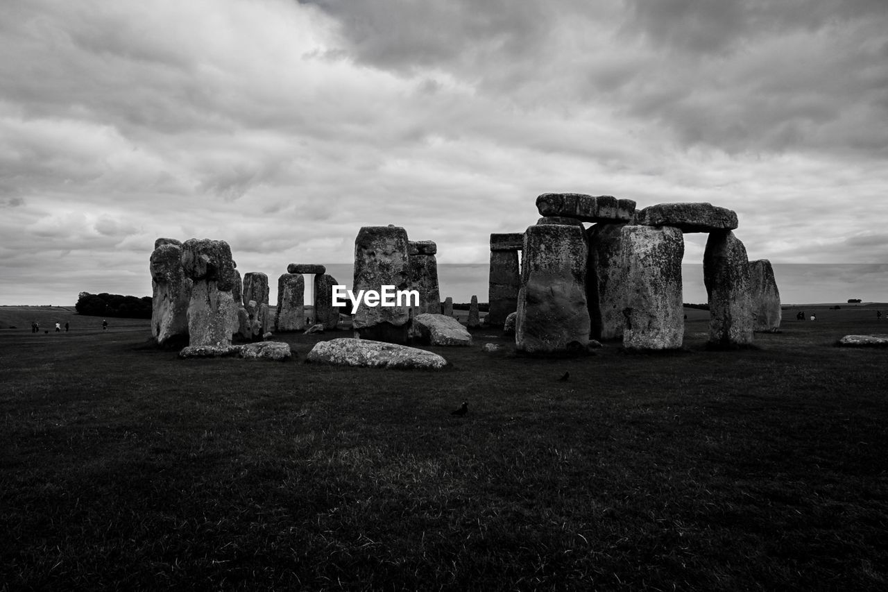 Old ruins against sky