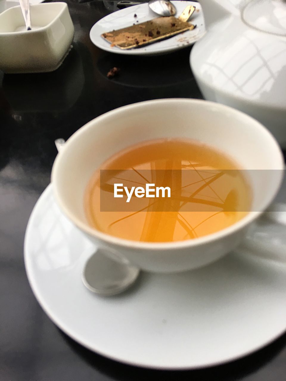 CLOSE-UP OF COFFEE ON TABLE