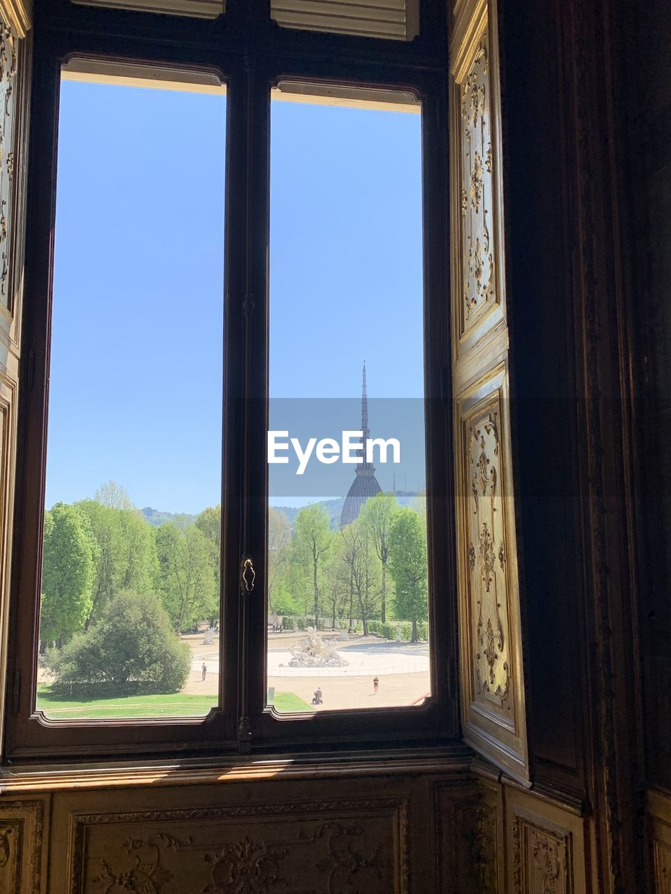 window, architecture, nature, house, indoors, interior design, no people, day, wood, built structure, sky, wall, daylighting, tree, plant, light, picture frame, window covering, home, glass, building, room, sunlight, lighting, transparent, green