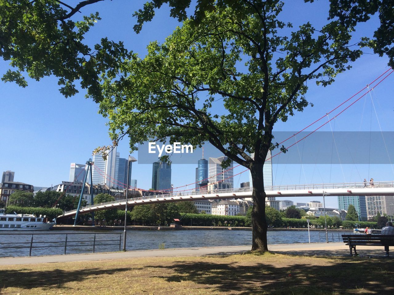 View of city at waterfront