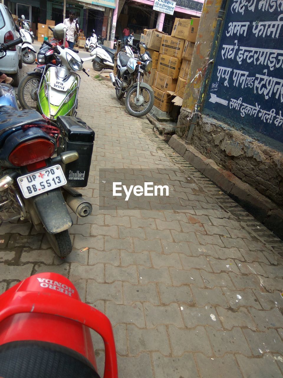 CAR PARKED ON STREET