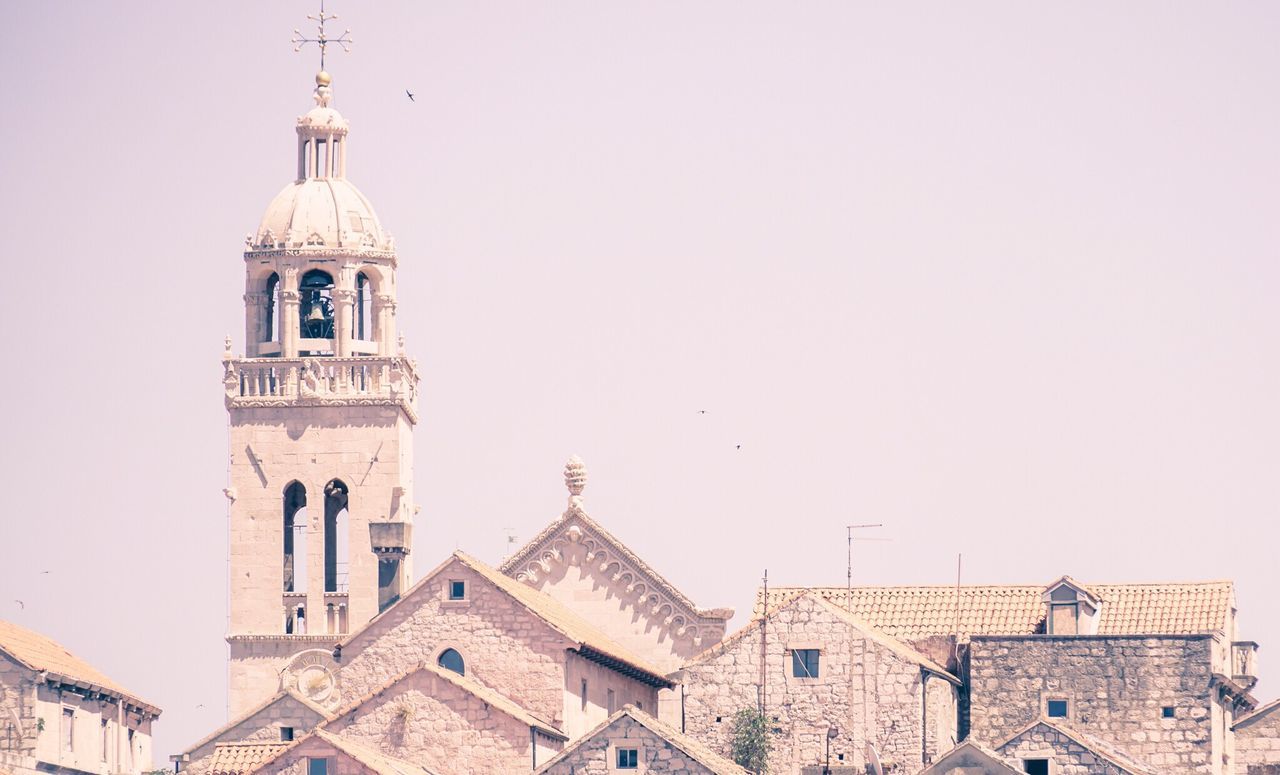 CHURCH AGAINST SKY