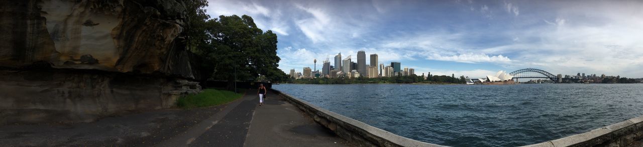 Panoramic view of city