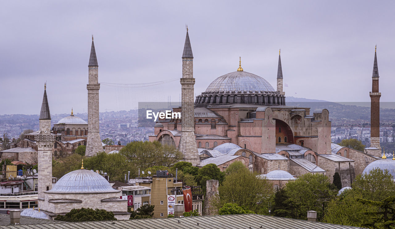 Istanbul, turkey - april 29, 2022 - the hagia sophia mosque