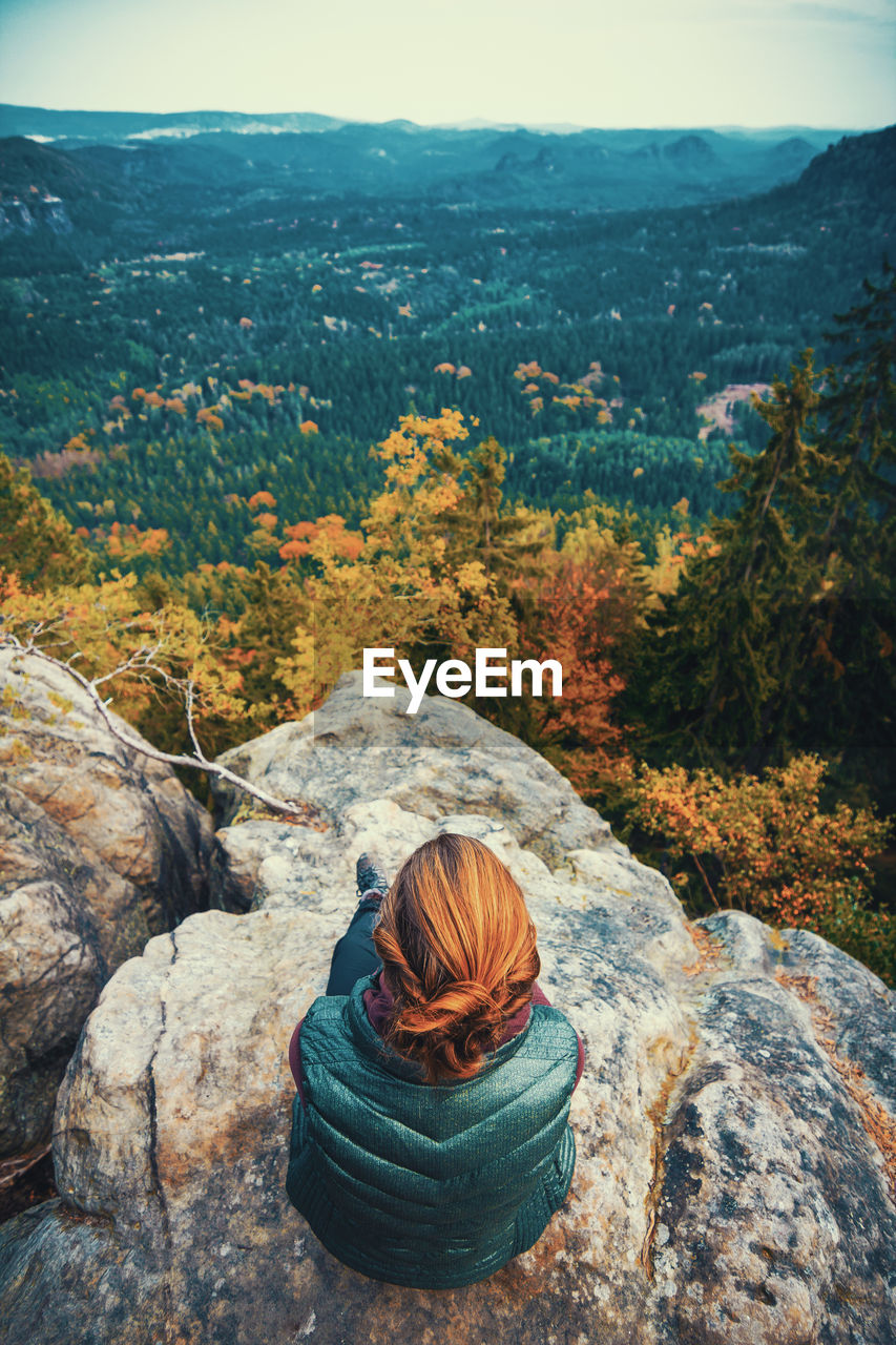 SCENIC VIEW OF TREE MOUNTAIN AGAINST SKY