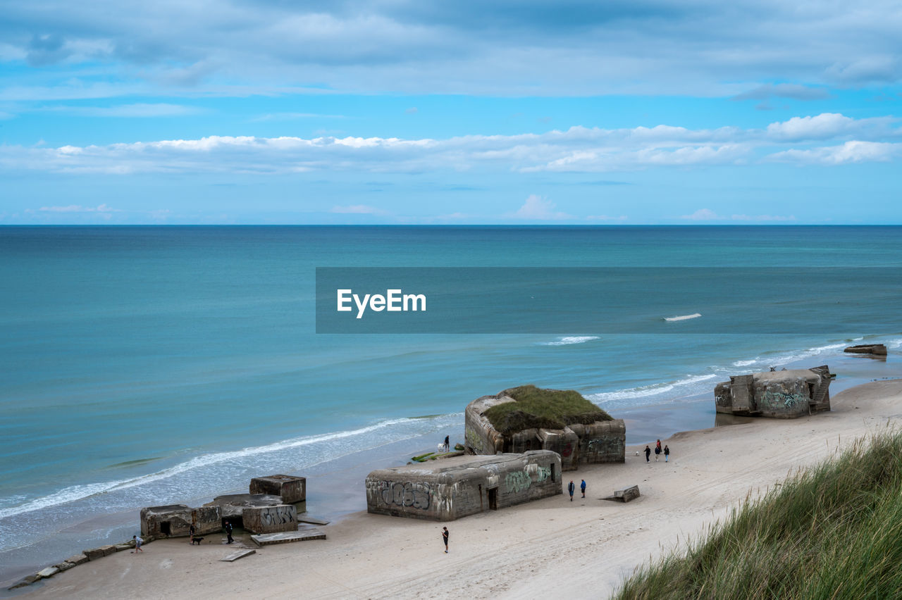 Ww2 coastal battery løkken-north, denmark