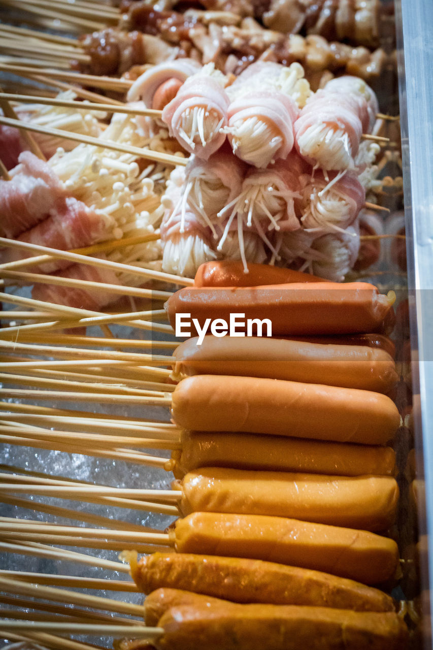 CLOSE-UP OF BREAD IN STORE