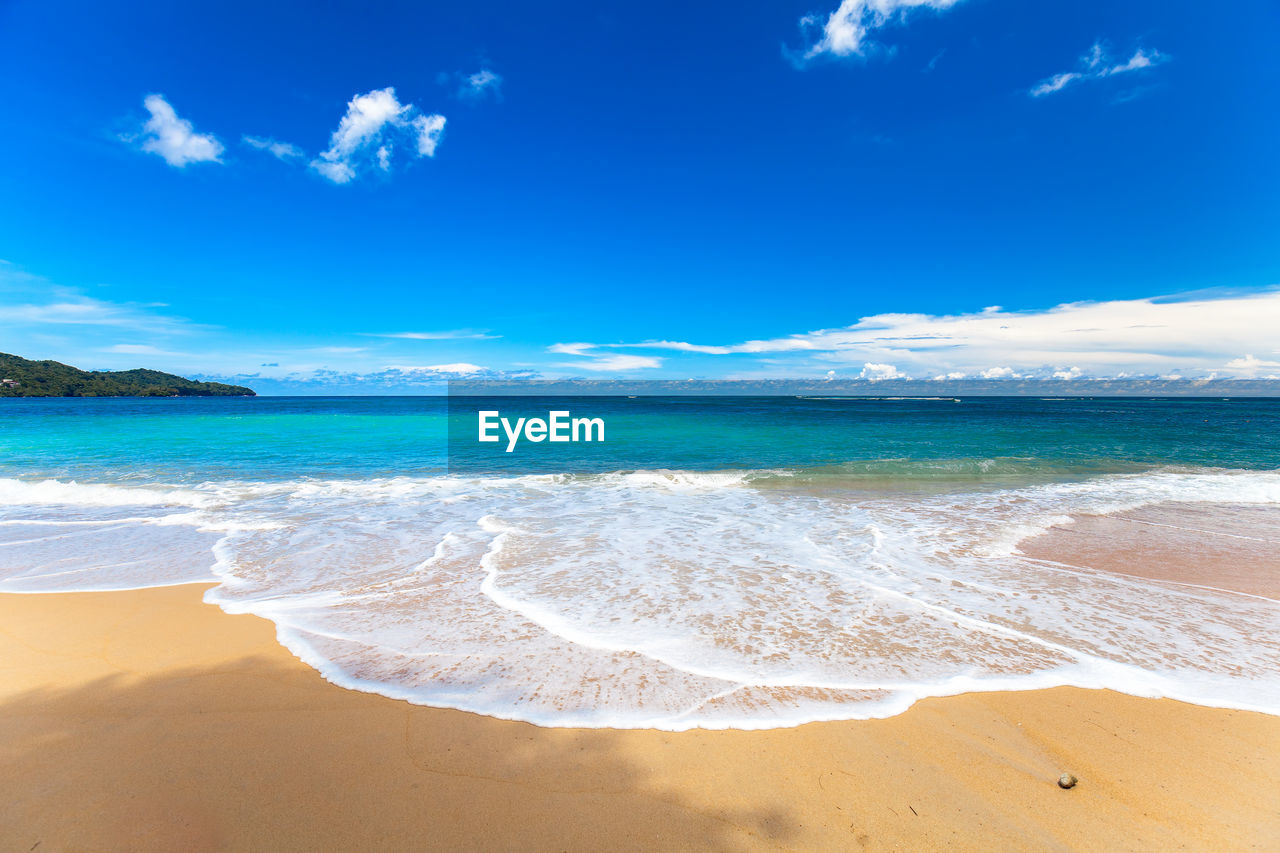 Scenic view of beach