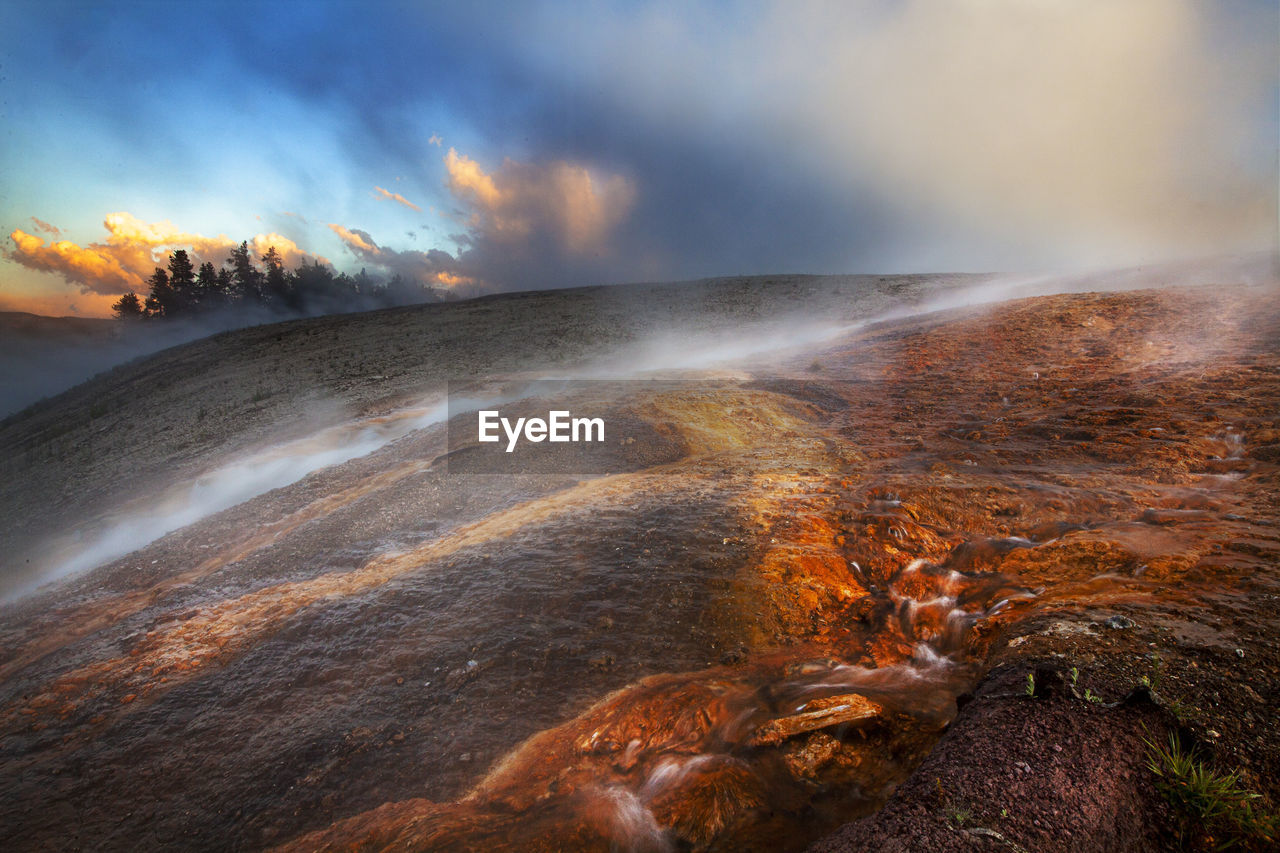 Yellowstone's geysers and thermal vents