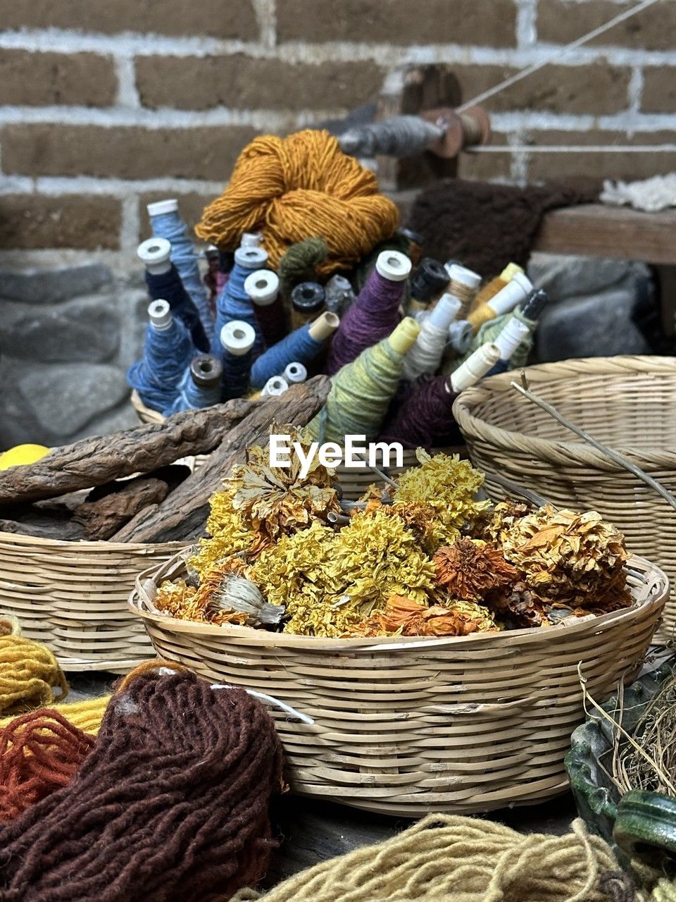 art, no people, variation, yellow, spring, high angle view, day, textile, still life, large group of objects, for sale, close-up, abundance, retail, outdoors, market, flower, craft, multi colored