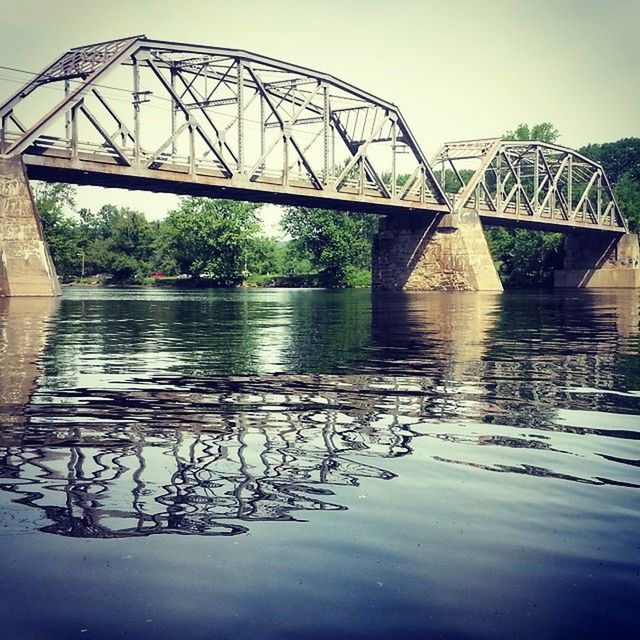 VIEW OF BRIDGE OVER RIVER