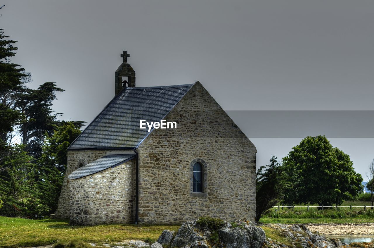 Low angle view of church against the sky