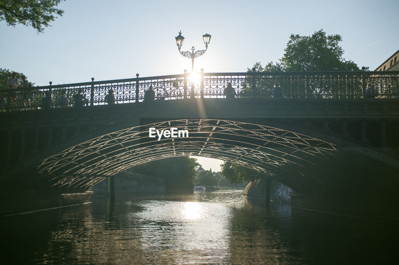 VIEW OF BRIDGE OVER RIVER