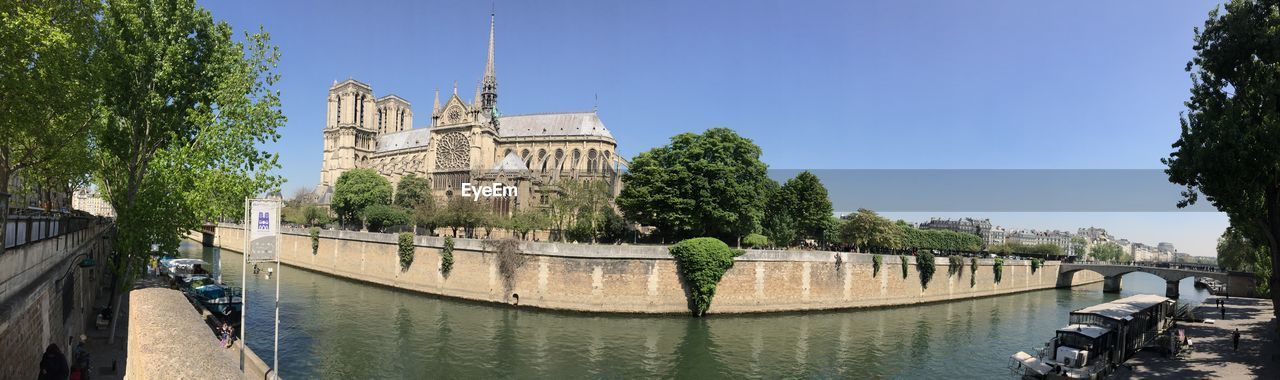 PANORAMIC VIEW OF BUILDING AGAINST SKY