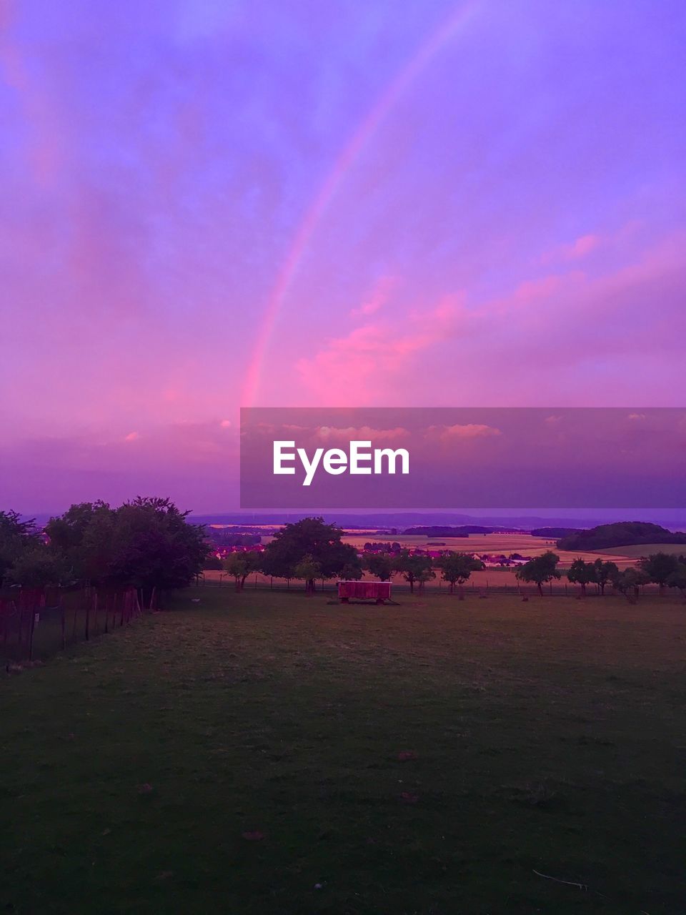 SCENIC VIEW OF LANDSCAPE DURING SUNSET