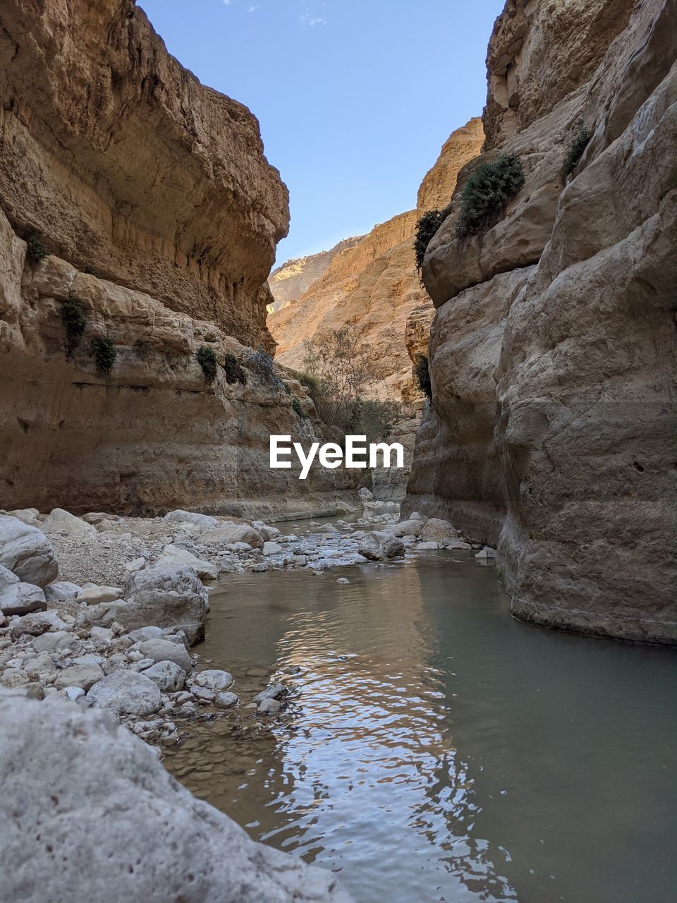 ROCK FORMATIONS IN WATER