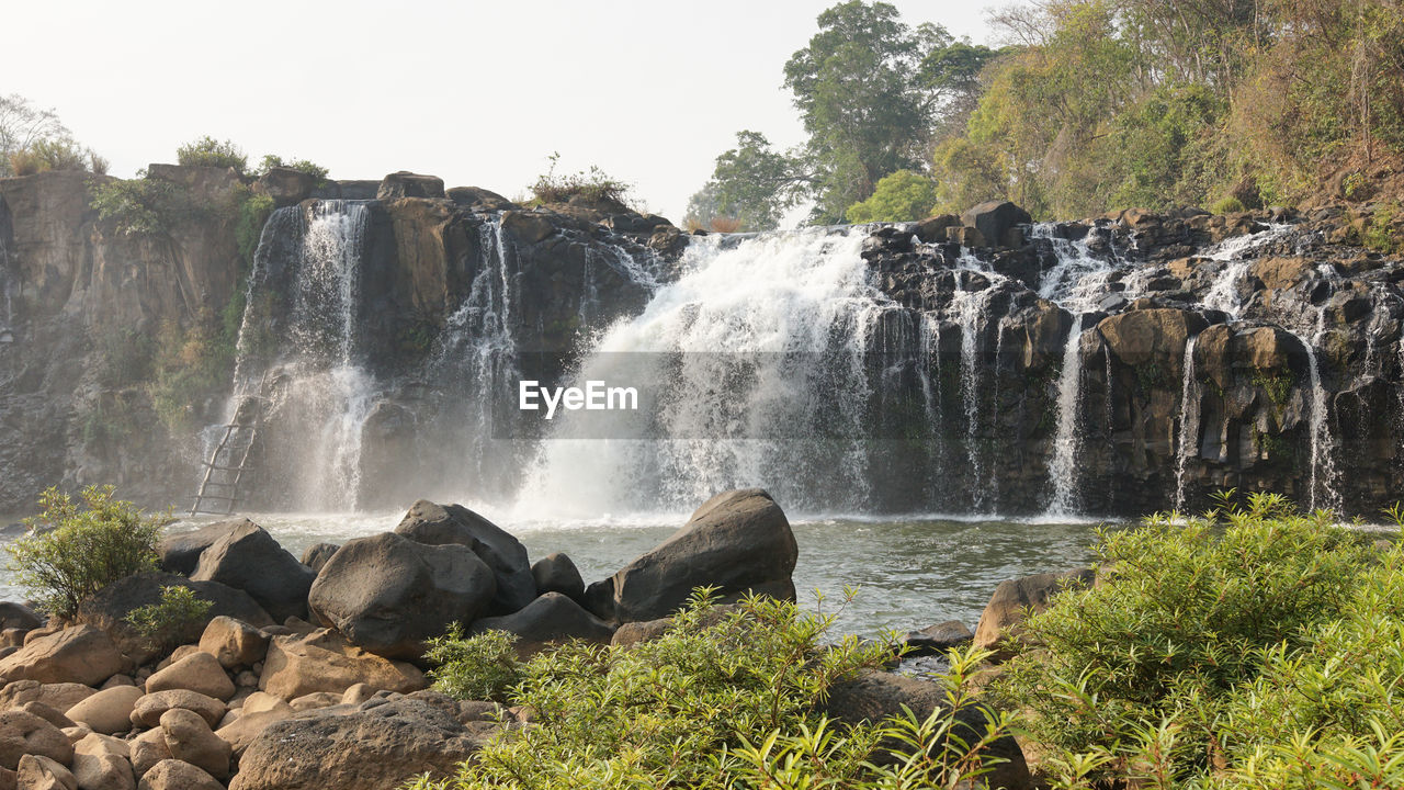 VIEW OF WATERFALL