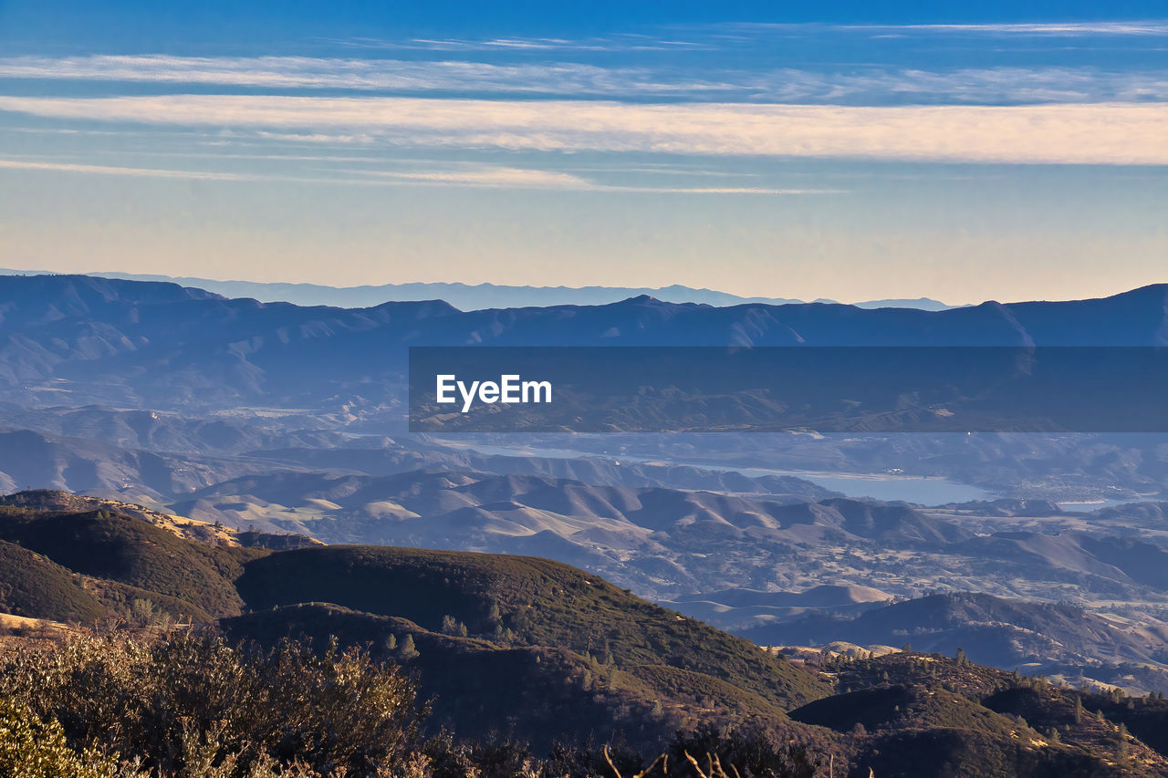 SCENIC VIEW OF MOUNTAIN AGAINST SKY DURING SUNSET