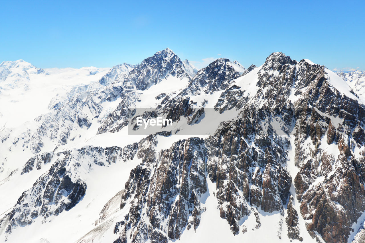 Scenic view of snowcapped mountains at mt cook national park