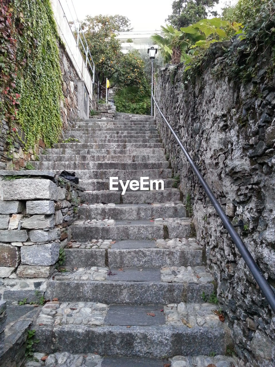 STAIRCASE LEADING TO BUILDING