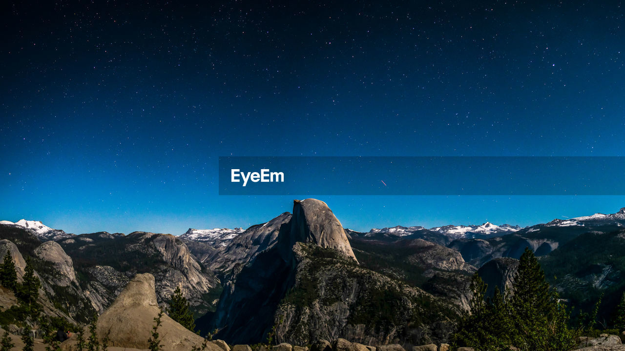 LOW ANGLE VIEW OF MOUNTAIN RANGE AGAINST CLEAR SKY