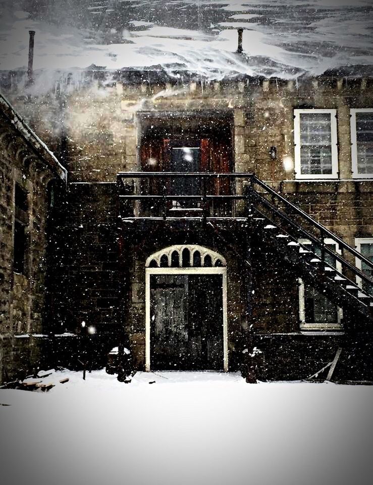 VIEW OF SNOW COVERED HOUSES